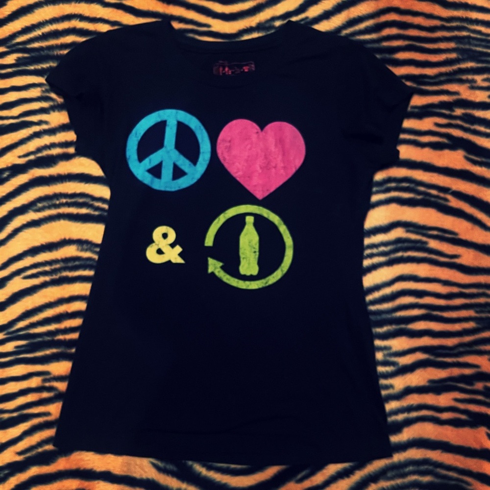 Peace Love & Recycling  T-Shirt